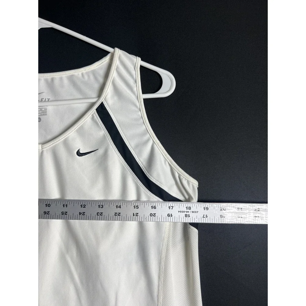 Nike Dri-Fit Womens Workout Gym Tank Top Size XL Logo Gym Activewear